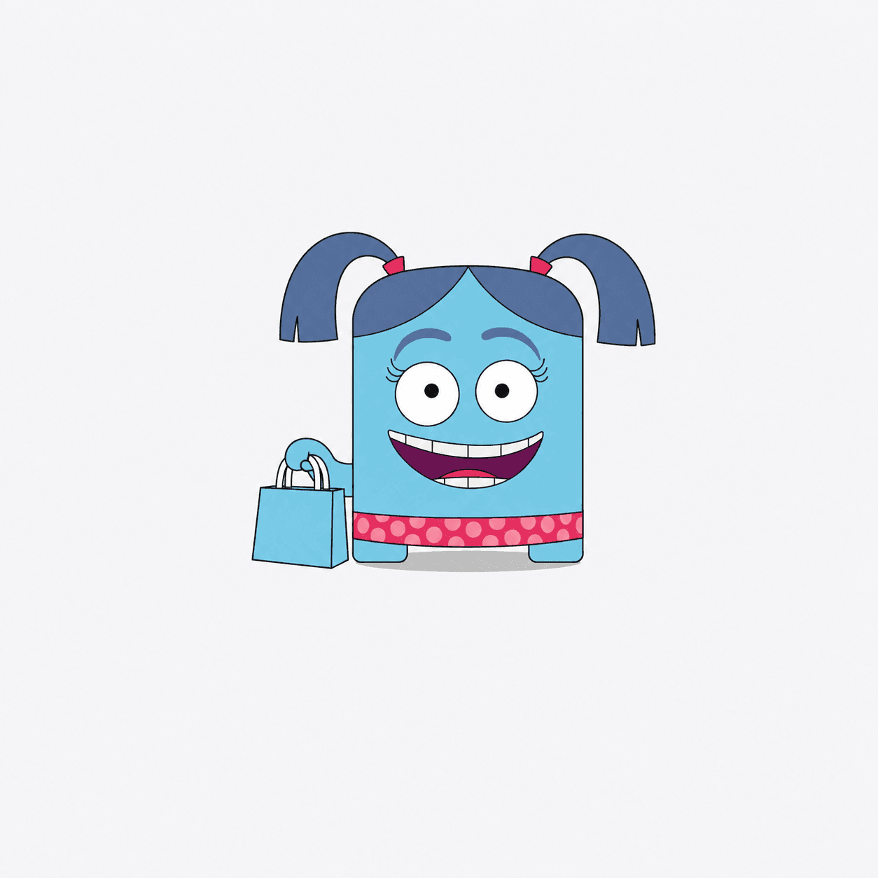 T.Toys characters featured in a playful retail activation